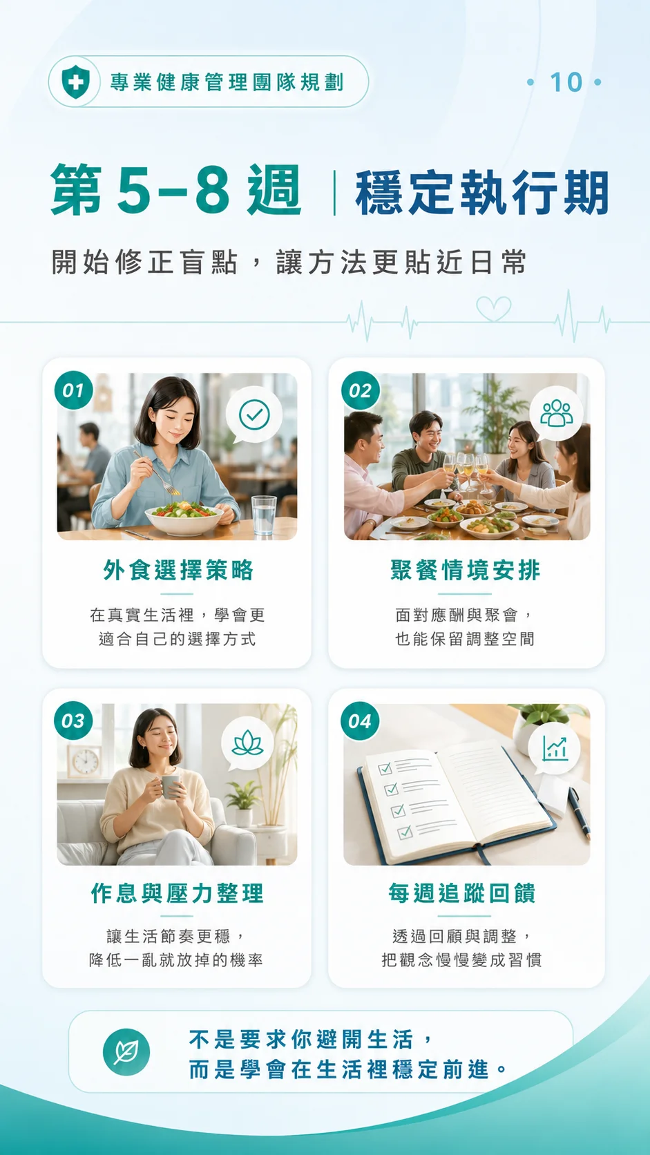 第 5-8 週穩定執行期