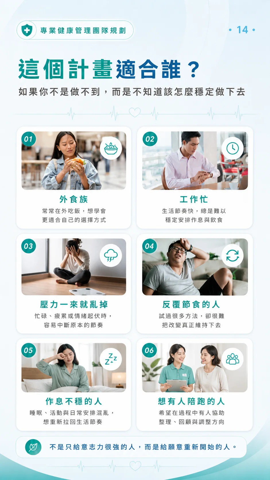 這個計畫適合誰